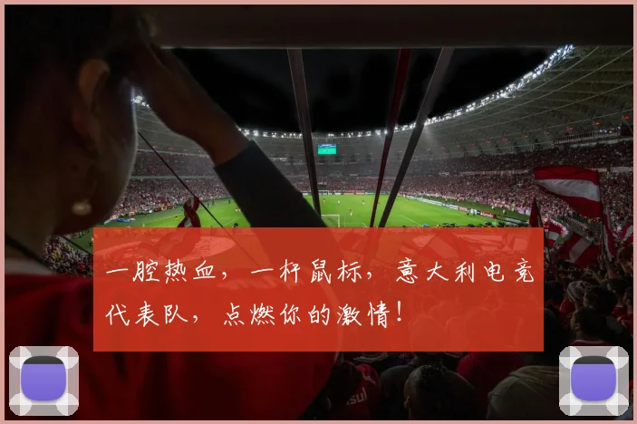 一腔热血,一杆鼠标,意大利电竞代表队,点燃你的激情!